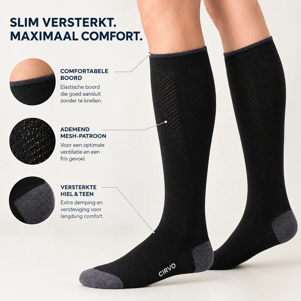 De Unique Selling Points van CIRVO Compressiekousen